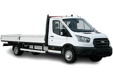Car Rental Winchester - Ford Transit Dropside Van - Van hire Winchester